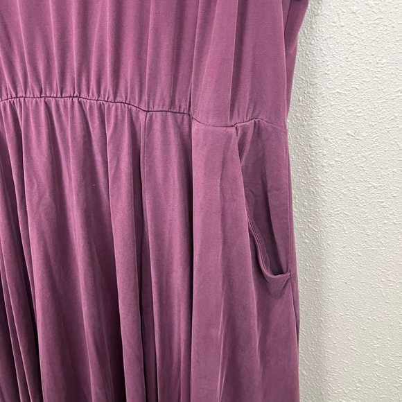TORRID Wine Studio Cupro Midi Dress Womens Plus Size 3X - Picture 5 of 8
